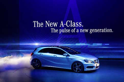 Mercedes-Benz - On the eve of the Geneva Motor Show Mercedes A Calss
