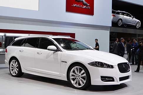 Jaguar - Antprima mondiale Jaguar XF Sportbrake station wagon al Ginevra Motor Show 2012