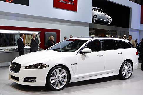 Jaguar - World premiere Jaguar XF Sportbrake al Ginevra Motor Show 2012