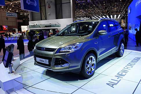 Ford - New genrationa Ford Kuga al Salone dellauto di Ginevra 2012