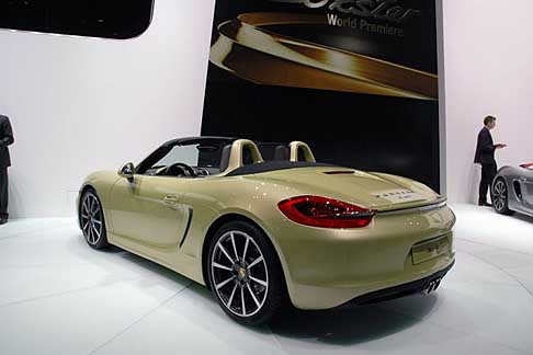 Porsche - Stand Porsche per lanteprima mondiale della nuova Boxster a Ginevra 2012 -  salon-auto.ch
