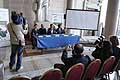 Conferenza stampa Gran Premio di Bari atrio palazzo della Provincia