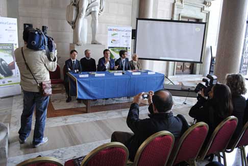 Gran Premio di Bari 2013 - Conferenza stampa Gran Premio di Bari atrio palazzo della Provincia