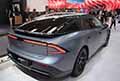 Xpeng p7+ retrotreno vettura allIAA Mobility 2025 al Salone dellAuto di Monaco di Baviera in Germania. Scopri lo XPENG P7 Plus. Non Perdere le Foto!