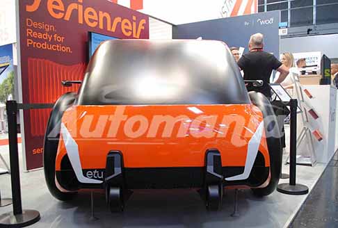 ETU Mobility - ETU Mobility SmartCity EV Concept si propone come proposta strategica nel settore della mobilit urbana. Scopri la ETU Mobility SmartCity EV Concept utilizza un Powertrain elettrico con motore Brushless. Ecco le Foto!