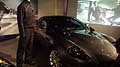 Aston Martin V12 Vanquish supercar di James Bond al London Film Museum