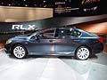 Acura RLX Sport Hybrid SH AWD faincata laterale al LA Auto Show 2013