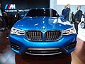 BMW X4 Concept calandra al LA Auto Show 2013