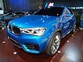 BMW X4 Concept car presentata al Los Aangeles Auto Show 2013