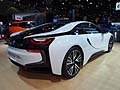 BMW i8 edrive retortreno vettura al Los Angeles Auto Show 2013