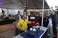 Batmobile Replica Owner: George Barris at the 2013 LA Auto Show