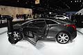 Cadillac ELR profilo laterale e portiere al Los Angeles Auto Show 2013