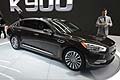 Kia K900 Black color at the Los Angeles Auto Show 2013