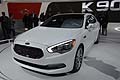 Kia K900 White color at the LA Auto Show 2013
