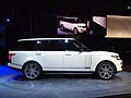 Land Rover Range Rover Long Wheelbase Autobiography Black vista laterale al LA Auto Show 2013