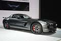 Supercar Mercedes-Benz SLS AMG GT Final Edition driving performance at the Los Angeles Auto Show 2013