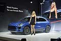 Maria Sharapova and new Suv Porsche Macan world debut at the LA Auto Show 2013