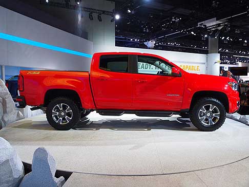 Chevrolet - Chevrolet Colorado presentato a Los Angeles, arriver sul mercato statunitense ad anno nuovo