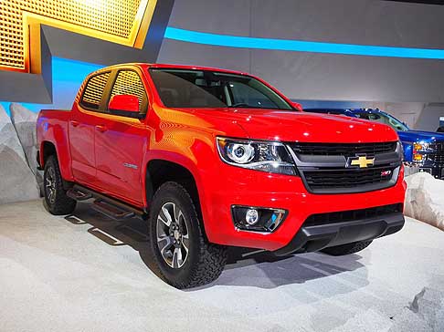 Chevrolet - Chevrolet Colorado pick-up scelte si possono sceglire le due o quattro ruote motrici