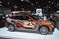 BMW Concept K2 Power Ride art car fiancata laterale al Salone di Los Angeles 2012