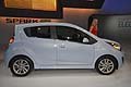 Chevrolet Spark EV fiancata laterale al LA Auto Show 2012 di Los Angeles