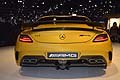 Mercedes SLS AMG Coup Black Series posteriore al LA Auto Show 2012 salone Californiano