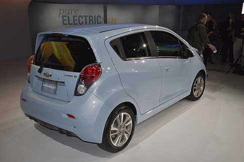 Chevrolet - Tra le anteprime annunciate del Salone di Los Angeles vi  anche la Chevrolet Spark EV ad alimentazione completamente elettrica