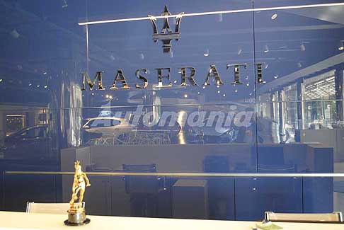 Maserati-showroom Atmosfere