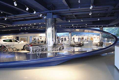 Maserati-showroom Atmosfere