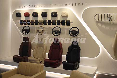 Maserati-showroom Atmosfere