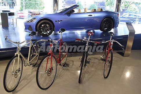 Maserati-showroom Atmosfere