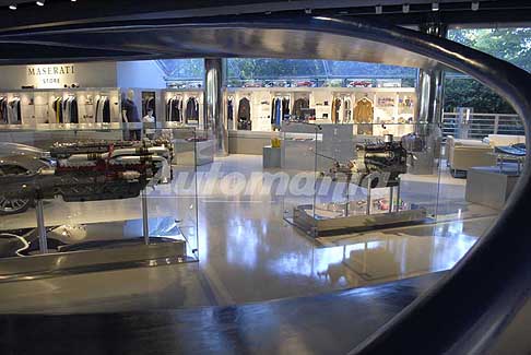 Maserati-showroom Atmosfere
