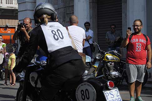 Milano Taranto 2015 - Mondial sport 160cc ledy Balestra Paola di Bra (CN) giunta quarta di categoria Classe 125cc storiche