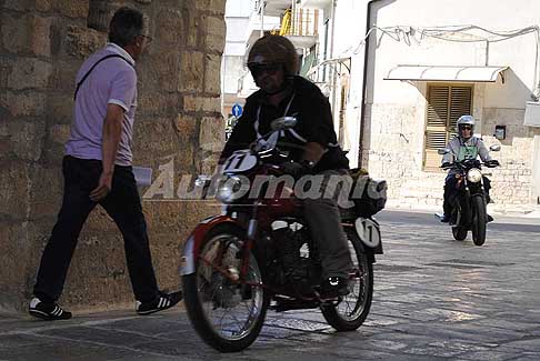 Milano Taranto 2016 - Laveda sport 98cc del 1958 biker Simonato dario alla Milano Taranto 2016