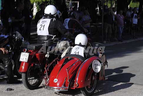 Milano Taranto 2016 - MiTa 2016 Sidecar Moto Guzzi GTW 500cc del 1949