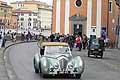 Healey 2400 Westland Sports duo britannico Long Wong a Pisa alle Mille Miglia 2014