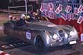 Jaguar XK 120 OTS driver Berg Joel codriver Lysgaard Leander Kajsa a Rome alle Mille Miglia 2014