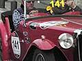 MG TB duo italiano Sisti Sergio ed Enrico a Pisa alle Mille Miglia 2014