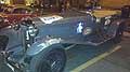 1000 Miglia 2014 con auto storica con il numero 9 del 1930 esposta a Bologna