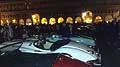 Mille Miglia 2014 esposizione statica delle auto storiche a Bologna nella città dei portici