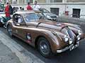 Jaguar XK 120 FHC del 1952 Gran Turismo con Equipaggio Britannico Ken McConomy e Steve Fowler