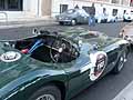Auto depoca Jaguar C-Type datata 1953 con equipaggio Britannico Adrian Hallmark e Ralf Shipper