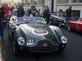 Astom Martin DB3 con motore da 2922 CC del 1952 con le sorelle norvegesi Louwman