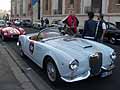 Lancia Aurelia B 24 S Gran Turismo del 1955 con la coppia tedesca Dagmar Sikorski-Grossmann e Daniela Esswein-Hardieck