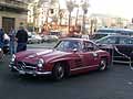 Mercedes 300 SL W198-I del 1955 con lo sviziero Albert Carreras e lo spagnolo Jorge Pascual