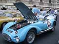 Auto storica Gordini T24 S categoria Sport del 1953 con una coppia francese Paul Emile Bessade Obadia e Michel Magnin