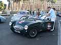 Austin Healey 100S 1955 con il duo britannico David Large e Matthew Collings