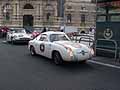 Abarth 750 Zagato coupe del 1957 con pilota belga Ger Bas e copilota Lorenzo Bas norvegese