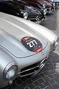 Nel 2011 Mercedes-Benz Classic schiera ai nastri di partenza della Mille Miglia ben tre delle leggendarie vetture sovralimentate con compressore