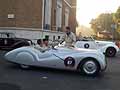 BMW 328 Mille Miglia Roadster con Ian Robertson e Rowan Atkinson in arte Mr Bean